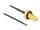 DeLOCK Antennenkabel SMA Buchse zum Einbau zu I-PEX Inc., MHF® 4L LK Stecker 1.37 35 cm Gewindelänge 10 mm spritzwassergeschützt
