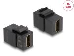 DELOCK Keystone Modul HDMI Buchse zu HDMI Buchse schwarz