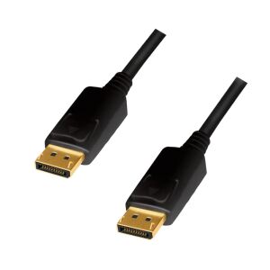 LogiLink CD0103 DisplayPort-Kabel 5 m Schwarz