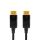 LogiLink CD0103 DisplayPort-Kabel 5 m Schwarz