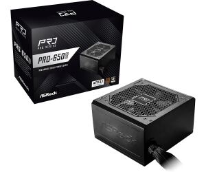 Asrock PRO-650B Netzteil 650 W 24-pin ATX ATX Schwarz