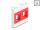 DELOCK Easy 45 Modul 2x Keystone Halterungen 45x45 mm ws/rt
