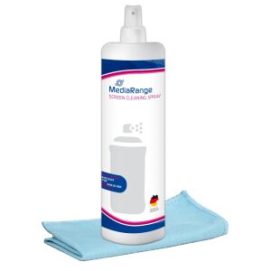 MediaRange MR721 Reinigungskit LCD / TFT / Plasma Gerätereinigungs-Feucht-/Trockentücher & Flüssigkeit 250 ml