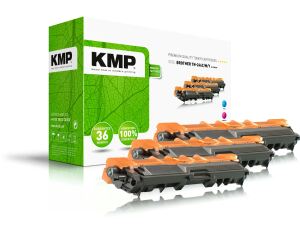 KMP B-T58CMY Tonerkartusche 3 Stück(e) Cyan, Magenta, Gelb