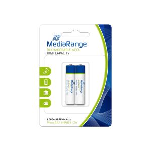 MediaRange MRBAT122 Haushaltsbatterie Wiederaufladbarer Akku AAA Nickel-Metallhydrid (NiMH)