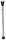 Olympia Türkralle TK 100 Türstopper Aluminium, Schwarz