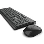 Inca IWS-519 Tastatur Maus enthalten Büro RF Wireless Schwarz