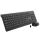 Inca IWS-519 Tastatur Maus enthalten Büro RF Wireless Schwarz