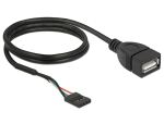 DELOCK Kabel USB2.0 Pfostenbuchse > USB2.0/A Bu 0.60m