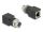 DELOCK M12 Adapter D-kodiert 4 Pin Buchse zu RJ45 Bu gerade