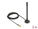 DELOCK ISM-Antenne SMA 2dBi starr outdoor Magnetfuß 2