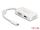 DELOCK Adapter USB-C > VGA/HDMI/DVI St/Bu weiß