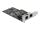 DELOCK PCI Express x2 Karte auf 2 x RJ45 2,5 Gigabit