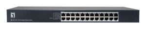 LevelOne GEU-2432 Unmanaged Gigabit Ethernet (10/100/1000) 1U Grau