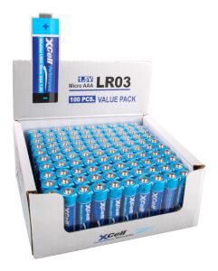 XCell 146960 Haushaltsbatterie Einwegbatterie AAA Alkali