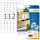 HERMA Etiketten A4 25,4x16,9 mm weiß extrem stark haftend Papier matt 2800 St.