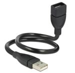 DeLOCK 35cm USB 2.0 USB Kabel 0,35 m USB A 0,48 Gbit/s...