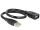 DeLOCK 35cm USB 2.0 USB Kabel 0,35 m USB A 0,48 Gbit/s Schwarz