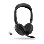 Jabra Evolve2 65 Flex Kopfhörer Kabellos Kopfband Büro/Callcenter USB Typ-A Bluetooth
