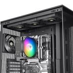 Thermaltake UX400 ARGB Sync Prozessor Luftkühlung 12 cm Schwarz 1 Stück(e)