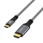 EFB Elektronik USB-HDMI-00001 Videokabel-Adapter 1,8 m USB Typ-C Schwarz, Grau