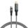 EFB Elektronik USB-HDMI-00001 Videokabel-Adapter 1,8 m USB Typ-C Schwarz, Grau