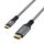 EFB Elektronik USB-HDMI-00001 Videokabel-Adapter 1,8 m USB Typ-C Schwarz, Grau