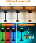 Tomons LED NachtTischlampe dimmbar Kabellos Touch