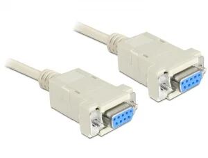 DeLOCK Sub-D9 3m Serien-Kabel Beige
