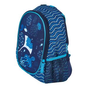 Herlitz Rookie Deep Ocean Rucksack Schulrucksack Blau, Navy Polyester