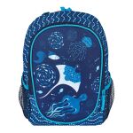 Herlitz Rookie Deep Ocean Rucksack Schulrucksack Blau,...