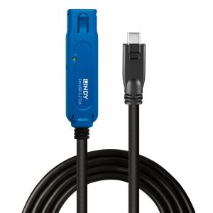 Lindy 43380 USB Kabel USB 3.2 Gen 1 (3.1 Gen 1) 5 m USB C USB A Schwarz