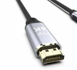 Inca ITCH-02TX HDMI-Kabel 2 m HDMI Typ A (Standard) USB Typ-C Schwarz