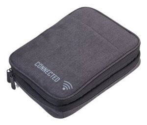TROIKA CONNECTED Personal Organizer Polyester Grau