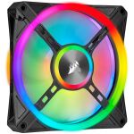 Corsair iCUE QL140 RGB Computergehäuse Ventilator 14 cm Schwarz, Grau