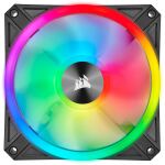 Corsair iCUE QL140 RGB Computergehäuse Ventilator 14 cm Schwarz, Grau
