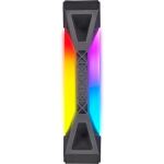 Corsair iCUE QL140 RGB Computergehäuse Ventilator 14 cm Schwarz, Grau