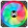 Corsair iCUE QL140 RGB Computergehäuse Ventilator 14 cm Schwarz, Grau