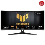 ASUS TUF Gaming VG34VQ3B Computerbildschirm 86,4 cm (34") 3440 x 1440 Pixel UltraWide Quad HD LED Schwarz