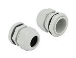 DELOCK Kabelverschraubung PG25 10 Stück grau