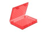 DELOCK Schutzbox für 2.5" HDD / SSD rot