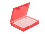 DELOCK Schutzbox für 2.5" HDD / SSD rot