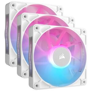 Corsair iCUE LINK RX120 RGB Computergehäuse Ventilator 12 cm Weiß 3 Stück(e)