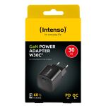 Intenso W30C² GaN Universal Schwarz AC Schnellladung Drinnen