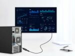 Manhattan 153713 Videokabel-Adapter 0,15 m DisplayPort HDMI Schwarz
