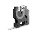 DYMO IND Schrumpfschlauch-Etiketten - 9mm x 1,5m - Schwarz auf Weiß