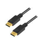 LogiLink CV0139 DisplayPort-Kabel 5 m Schwarz