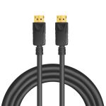 LogiLink CV0139 DisplayPort-Kabel 5 m Schwarz