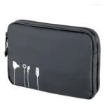TROIKA BLACK TECH POUCH 2 Personal Organizer Polyester,...