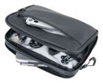 TROIKA BLACK TECH POUCH 2 Personal Organizer Polyester, Polyurethan (PU), Plane Schwarz